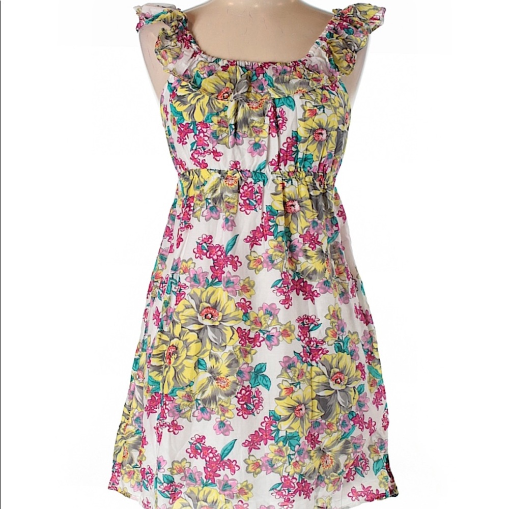 Roxy floral sleeveless dress size medium